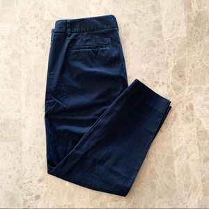 J.Crew Classic Navy Blue Capri Dress Pant